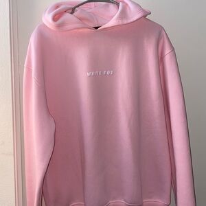 white fox hoodie